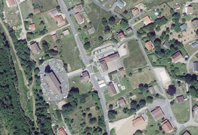 Vue aérienne Au terroir des Bohos, Ban-sur-Meurthe-Clefcy
