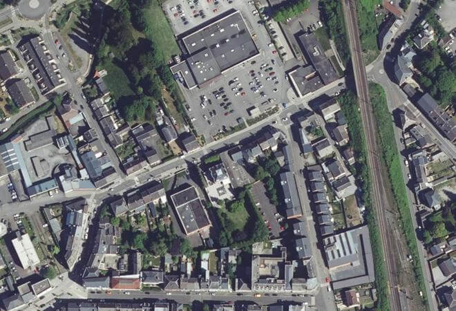 Vue aérienne Aux Saveurs Pays’Zannes, Fourmies