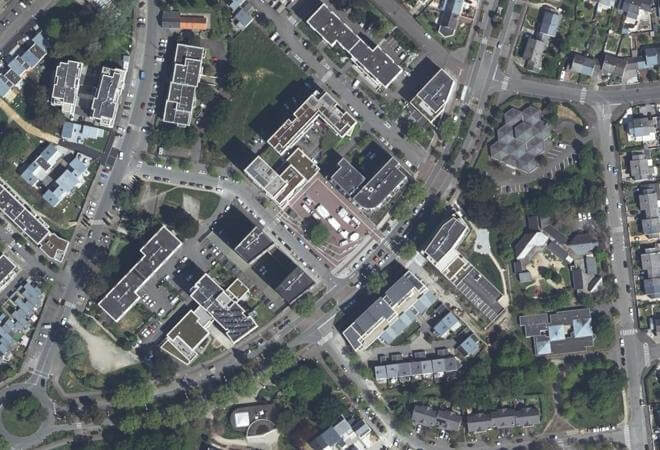 Vue aérienne Bouletterie, Saint-Nazaire