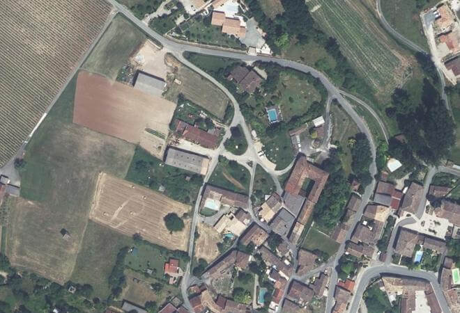 Vue aérienne Couderc, Vieux
