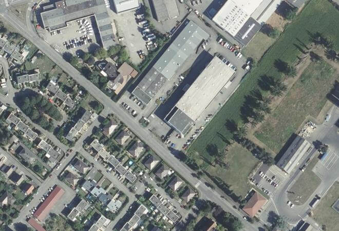 Vue aérienne Extra Stockage, Illzach