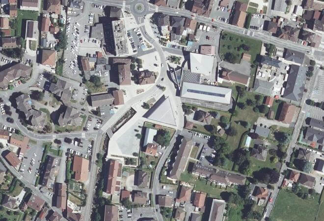 Vue aérienne Grenette, Scionzier