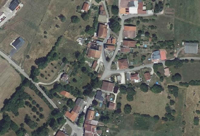 Vue aérienne Journée du terroir et de l’artisanat, Avrainville