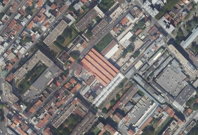 Vue aérienne L'Usine, Saint-Ouen-sur-Seine