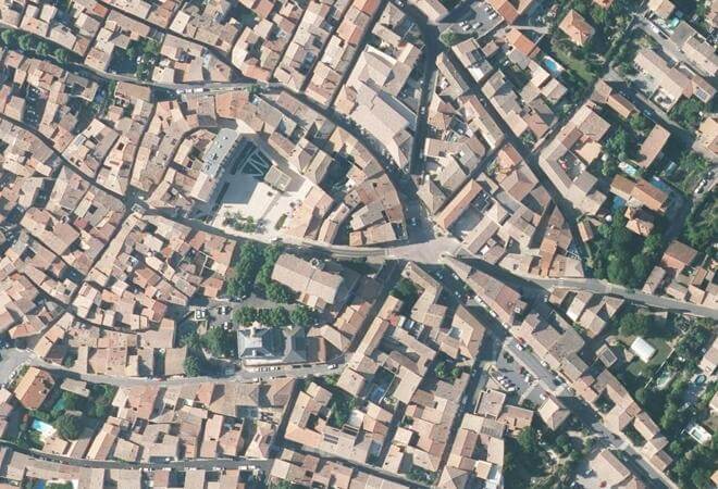 Vue aérienne La Carotte Joyeuse, Cazouls-lès-Béziers