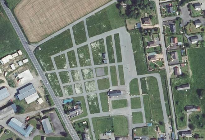 Vue aérienne La Foire d'Étouvy, Souleuvre en Bocage