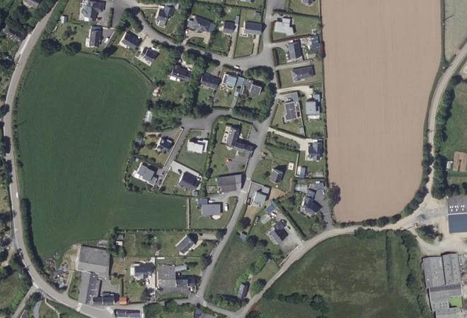 Vue aérienne La Ruche qui dit Oui!, Lanarvily