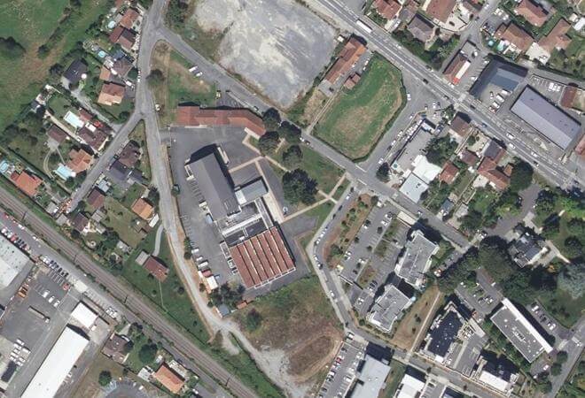 Vue aérienne Locavor de Billere, Billère