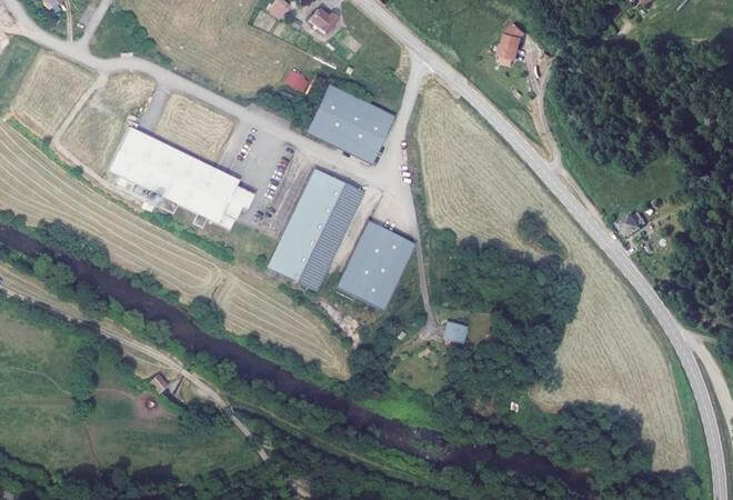 Vue aérienne Marché aux Hirondelles Thiéfosse, Thiéfosse