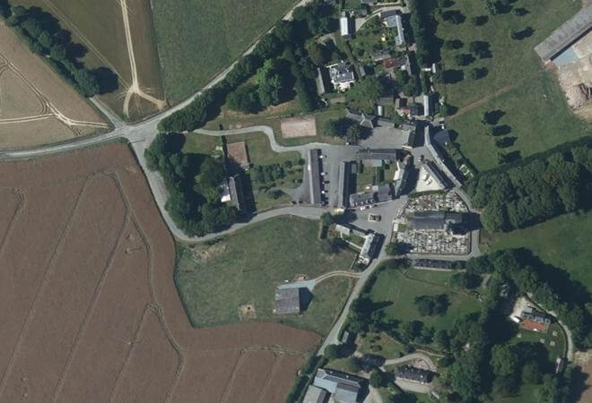 Vue aérienne Marché de Morainville-Jouveaux, Morainville-Jouveaux