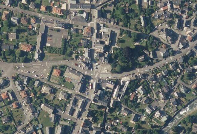Vue aérienne Marché de Pays Pierrefitte-Nestalas, Pierrefitte-Nestalas