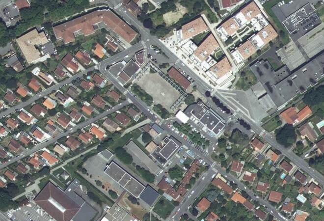 Vue aérienne Marché de Plein Vent de L’Union, L'Union