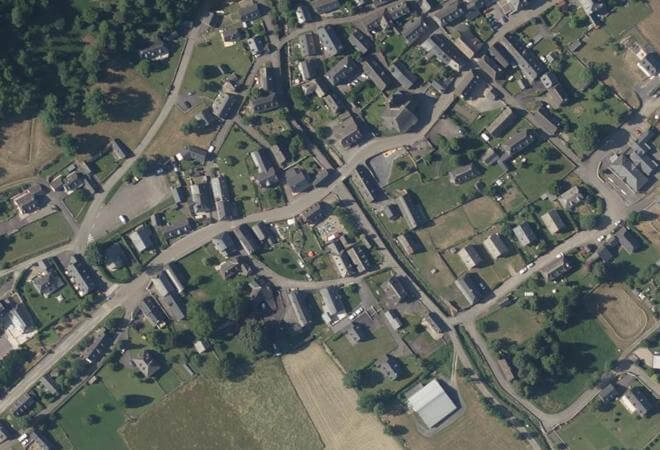 Vue aérienne Marché de Producteurs - Aucun, Aucun
