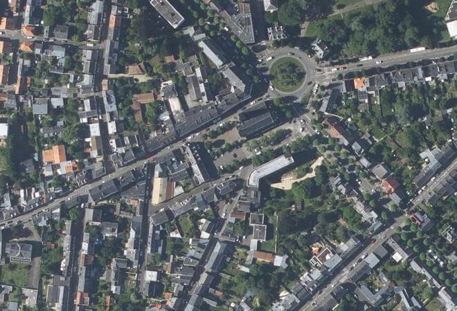 Vue aérienne Marché de Toutes-Aides, Nantes