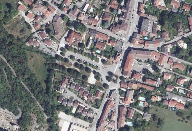 Vue aérienne Marché de Varces, Varces-Allières-et-Risset