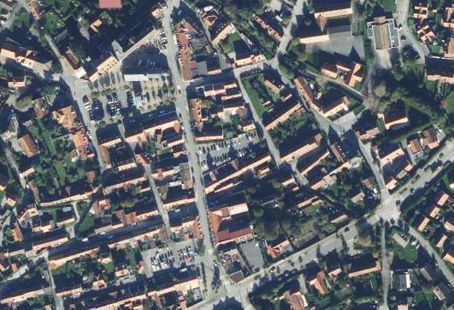 Vue aérienne Marché de Wissant, Wissant