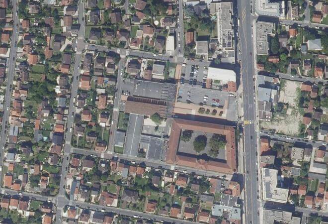 Vue aérienne Marché des Gravilliers, Athis-Mons