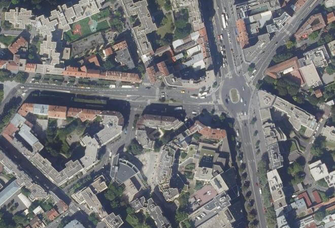 Vue aérienne Marché du Kremlin-Bicêtre - Eugène Thomas, Le Kremlin-Bicêtre