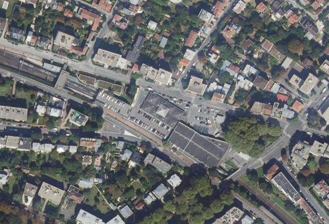 Vue aérienne Marché Moreau David, Fontenay-sous-Bois