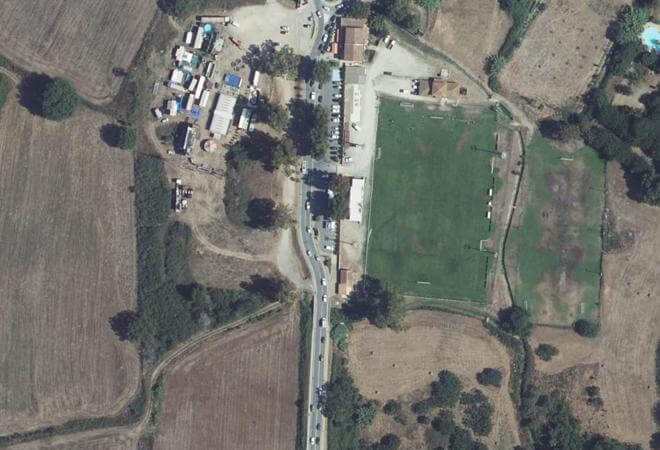 Vue aérienne Marchés des Producteurs de Pays de Ghisonaccia, Ghisonaccia