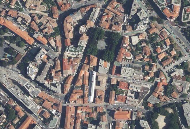 Vue aérienne Mini Marché, Cagnes-sur-Mer