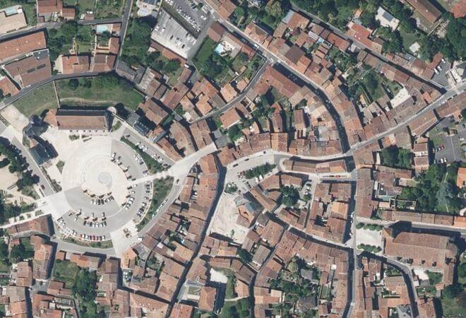Vue aérienne Ruche de Barbezieux-Saint-Hilaire, Barbezieux-Saint-Hilaire