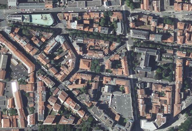 Vue aérienne Saint-Joseph, Clermont-Ferrand
