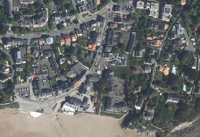 Vue aérienne Saint-Marc, Saint-Nazaire