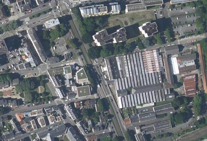 Vue aérienne Wattignies, Nantes